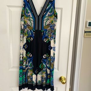 Boho print dress